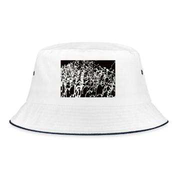 Lichtspiele 7 - Bucket Hat - white/navy - Front
