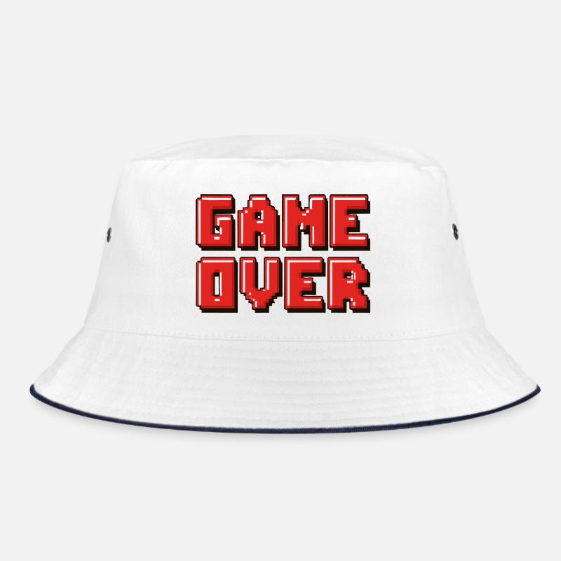 Pixel Game Over Bannière rétro Bob
