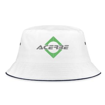 Acerbic character - Bucket Hat - white/navy - Front