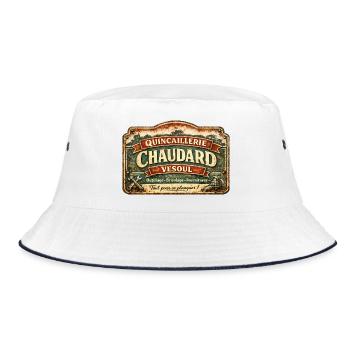 Quincaillerie Chaudard Vesoul – humour cinema - Bob - blanc/marine - Devant
