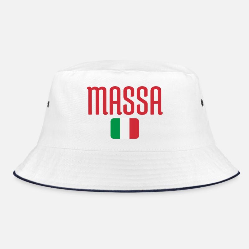 Massa Italy Flag  Bucket Hat