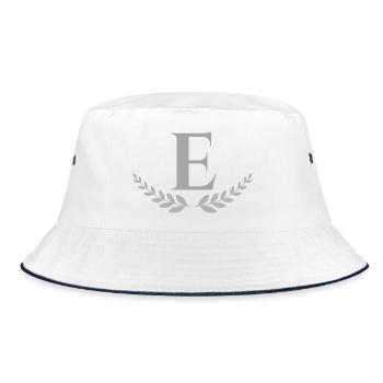 E - Bob - blanc/marine - Devant