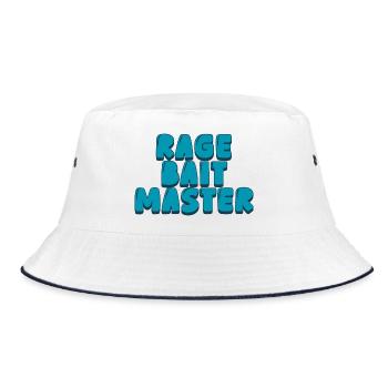 Maître de la rage bait - Bob - blanc/marine - Devant