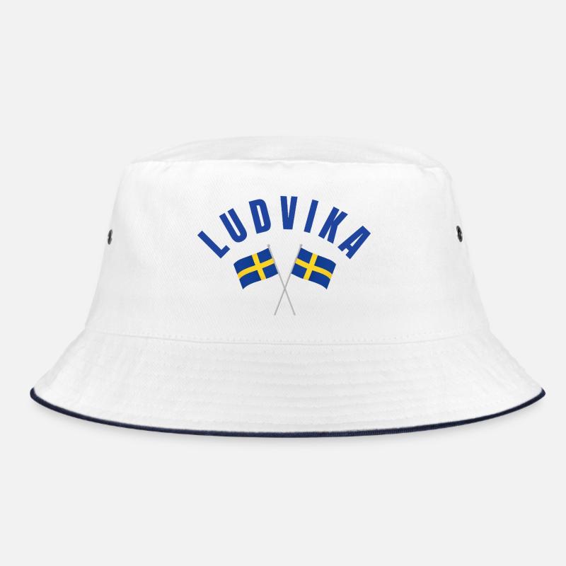 Ludvika Schweden Flaggen Bucket Hat