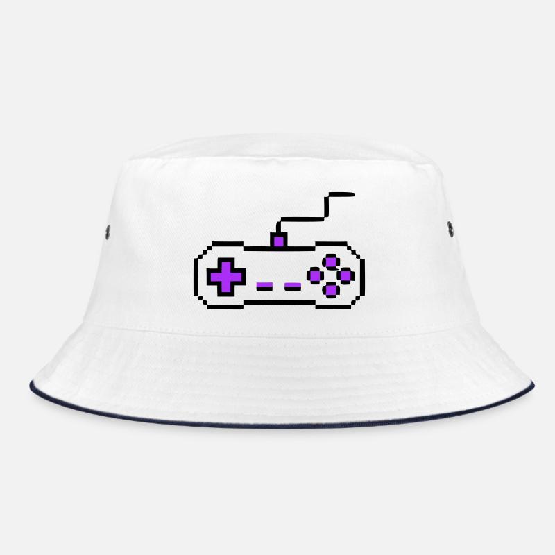 Joueur avec manette rétro Bob