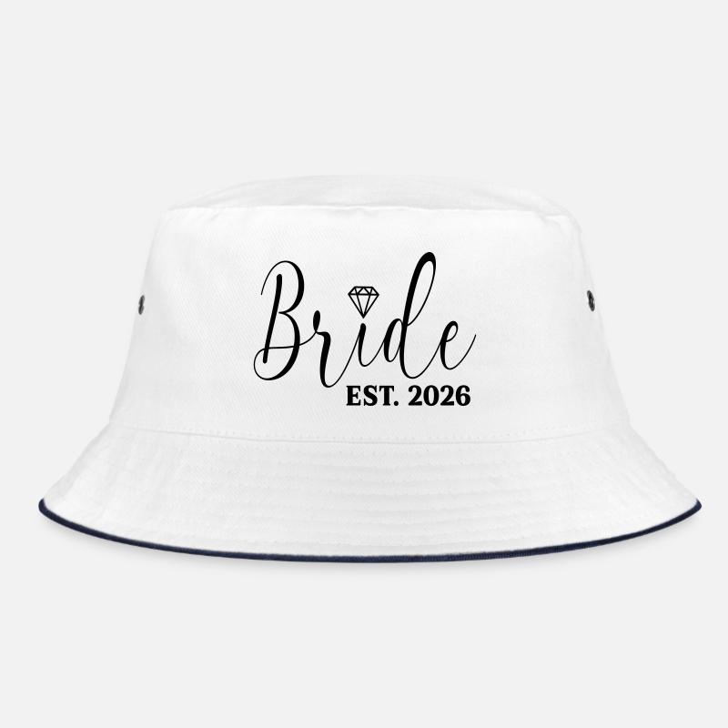 Bride Wedding 2026 Bucket Hat