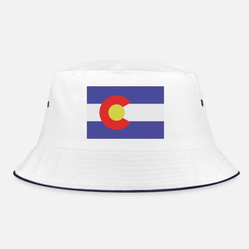 Colorado state flag Bucket Hat