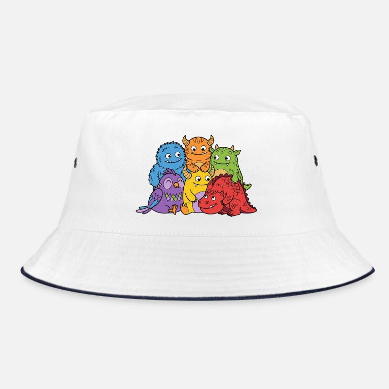 Niedliche Monster Bucket Hat