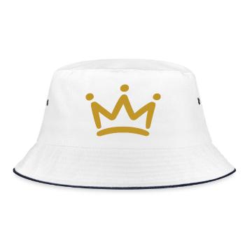 Couronne d’or pour rois - Bob - blanc/marine - Devant