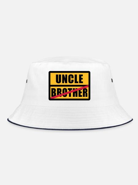 Brother - Uncle - Bob - blanc/marine - Devant