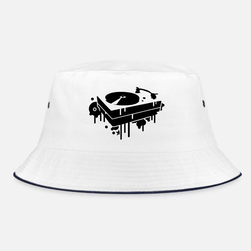 A record player Bucket Hat