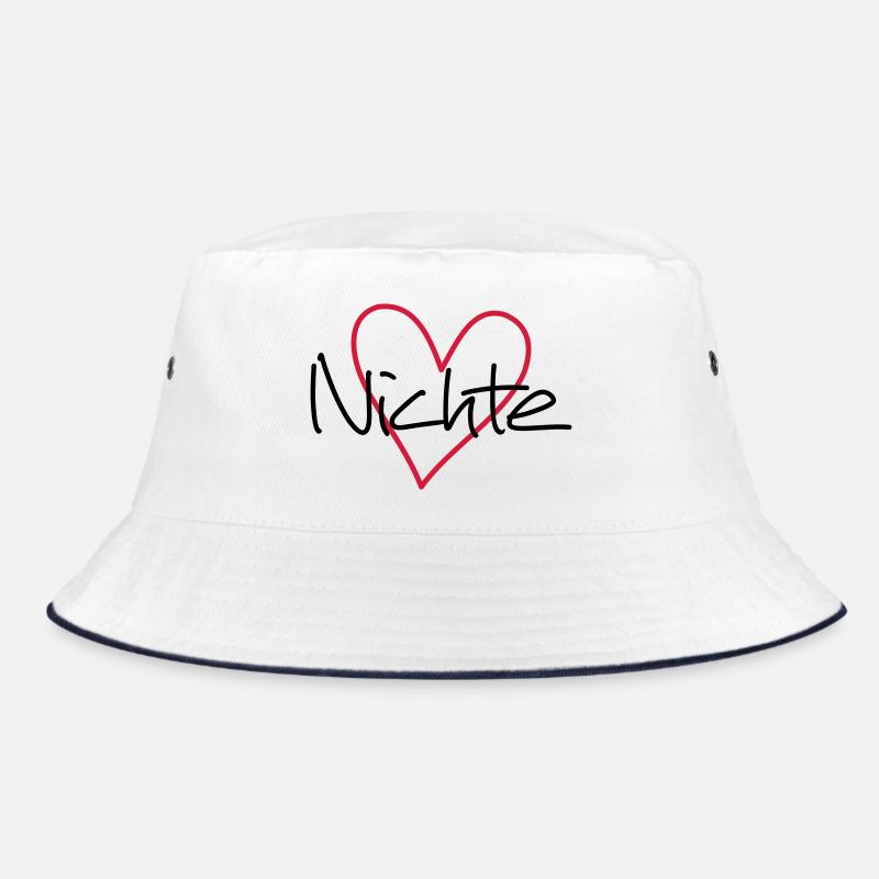 Nichte Herz Geschenk Geschenkidee Partnerlook Bucket Hat