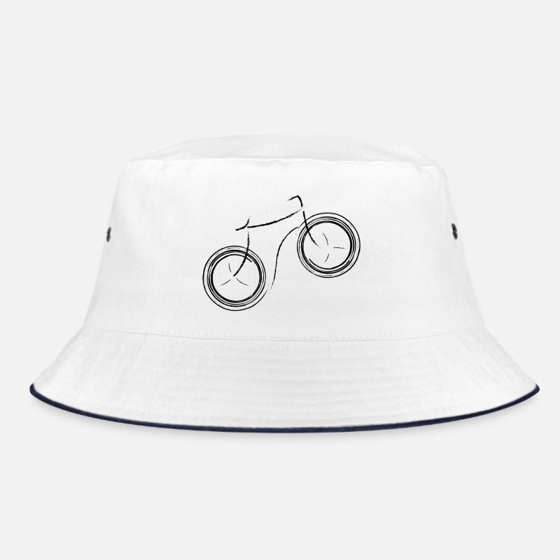Peppy Bicycle logo - Bob - blanc/marine