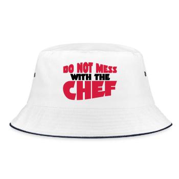 chef - Bob - blanc/marine - Devant