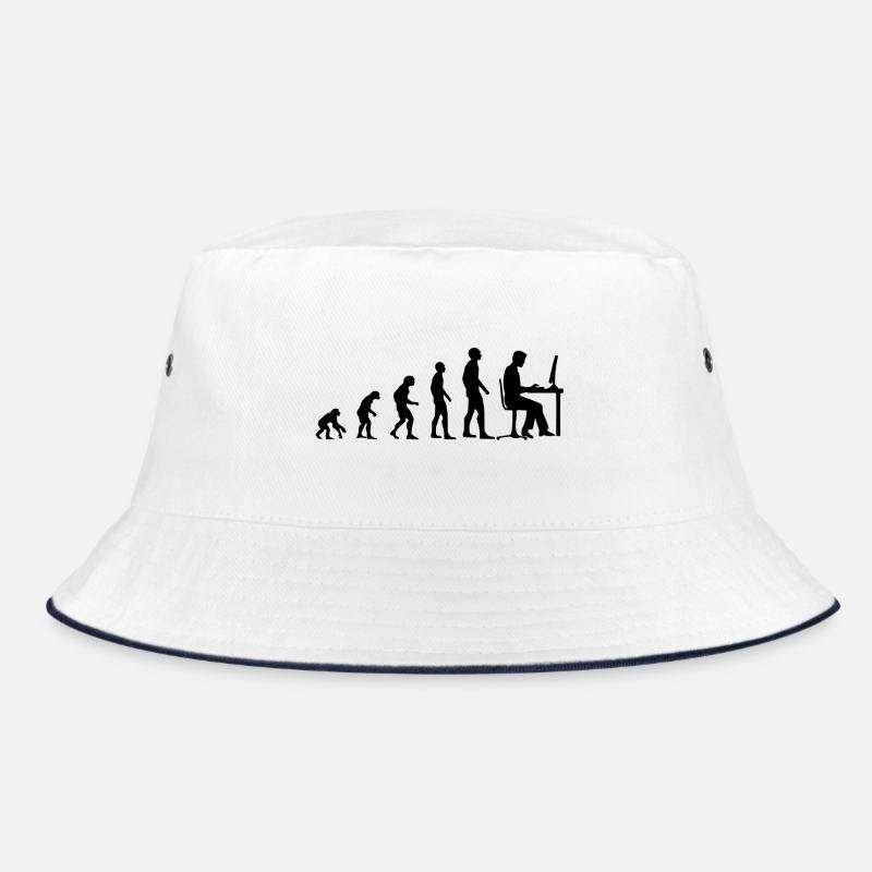 Evolution Gamer PC Videospiele Computer - Schwarz Bucket Hat