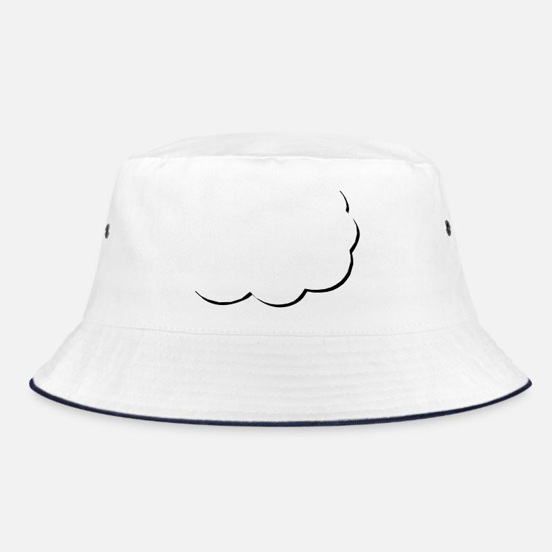 speech balloon | half speech bubble | Cloud | Cloud Bucket Hat