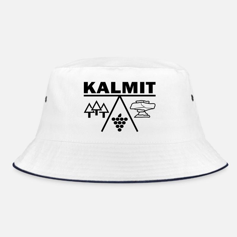 Kalmit Palatina - Bucket Hat - Weiß/Navy