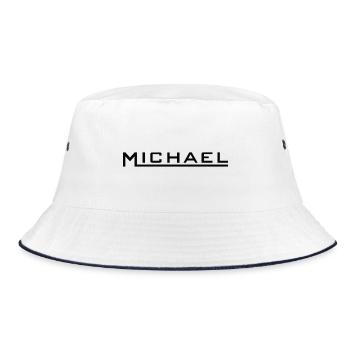Michael Name Design noir - Bob - blanc/marine - Devant