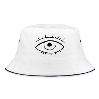 Oeil - Bob - blanc/marine - Devant