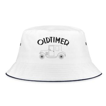 Classic Car Design - Classic Cars - Bucket Hat - white/navy - Front