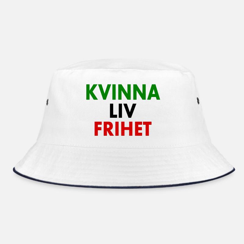 FRAU LEBEN FREIHEIT Bucket Hat