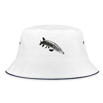Brochet - Bob - blanc/marine - Devant