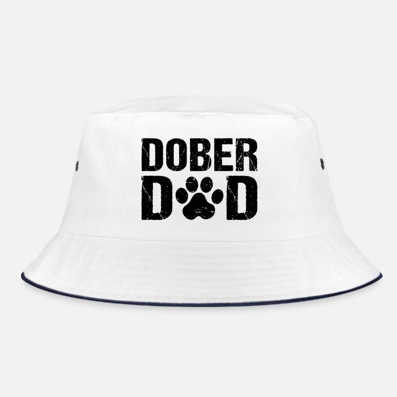 Dober Dad Dobermann Hunde Bucket Hat