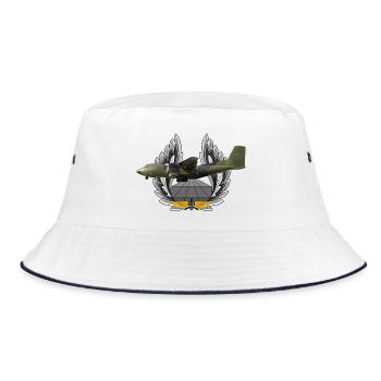 C-160 Transall - Bucket Hat - Weiß/Navy - Vorne