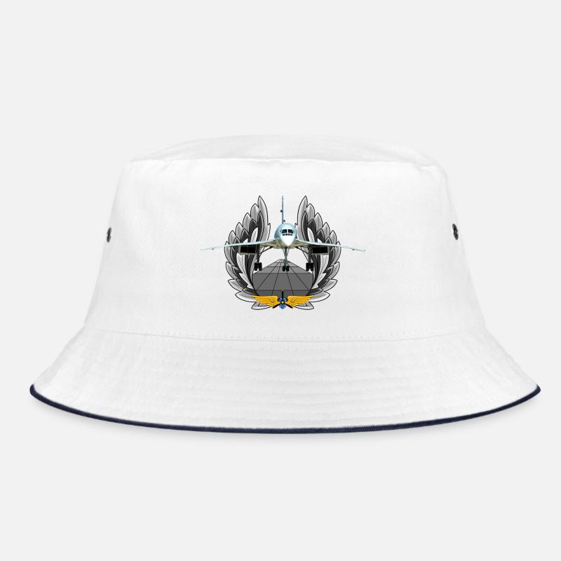 Concorde - Bucket Hat - Weiß/Navy