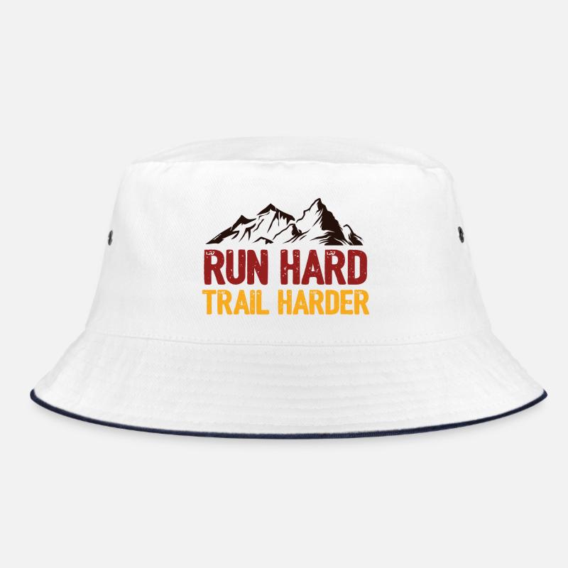 Run Hard. Trail Harder. Bucket Hat