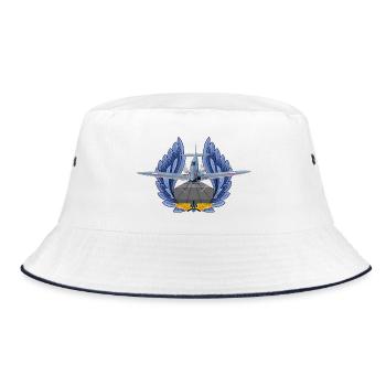 Spitfire - Bucket Hat - white/navy - Front