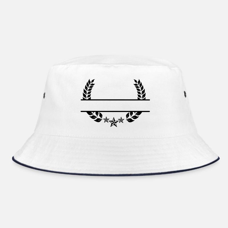 Lorbeerkranz unter drei Sternen Bucket Hat