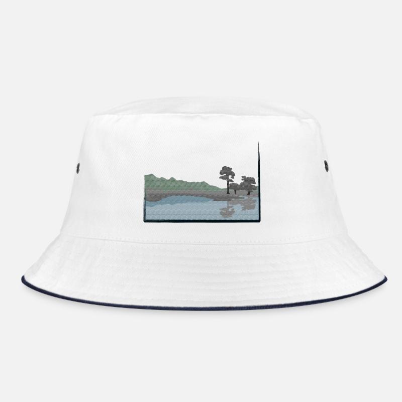 Landscape modified with lake Bucket Hat