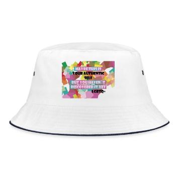 Qui suis-je ? LGBTQ+ ? - Bob - blanc/marine - Devant