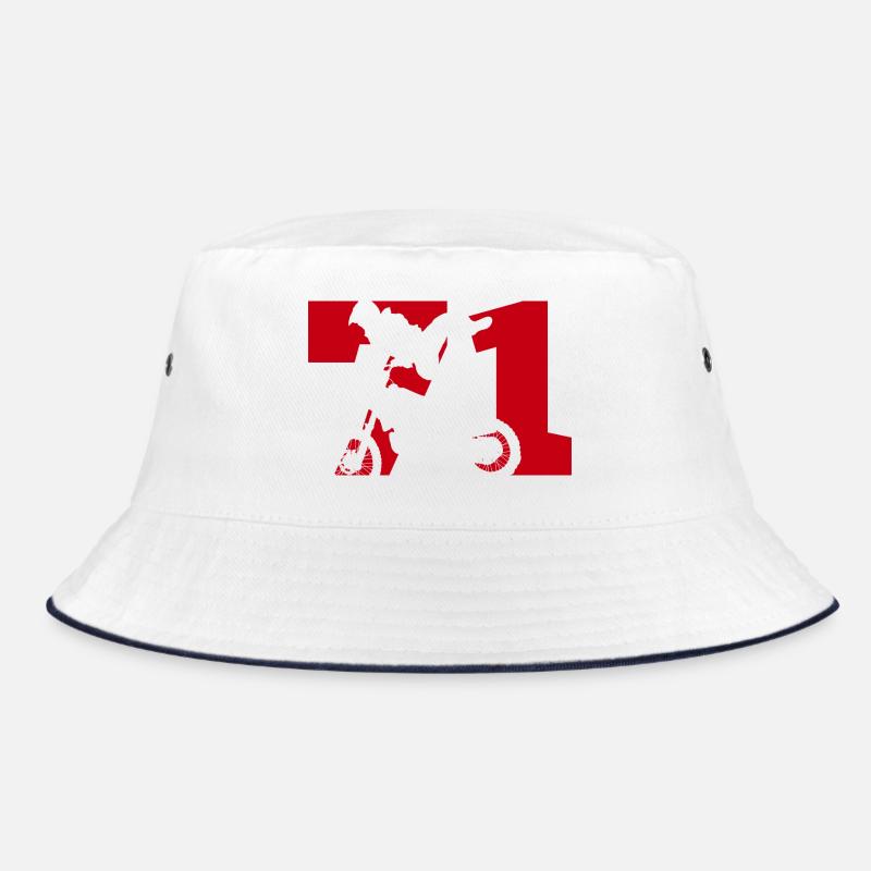Moto 71 biker Bucket Hat