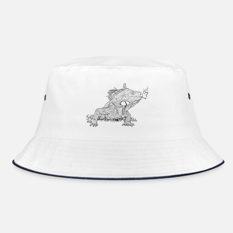 Iguana // Illustration Bucket Hat