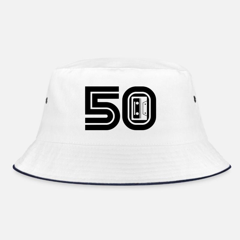 50 Retro Musik 50er Bucket Hat