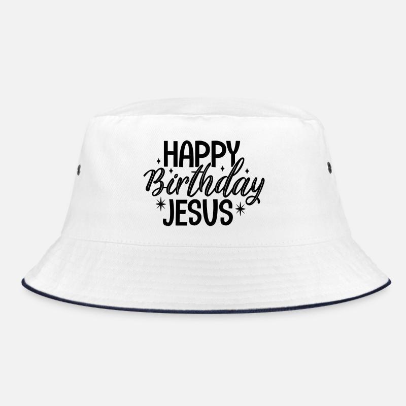 Happy Birthday Jesus Bucket Hat