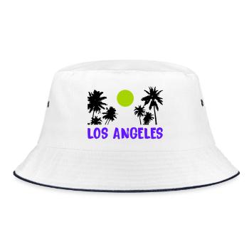Los Angeles - Bob - blanc/marine - Devant
