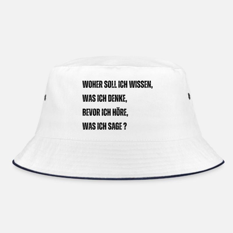 Life clichés questioned Bucket Hat