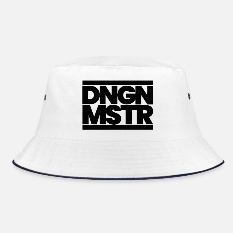 DNGN MSTR – RPG Game Master Minimal Design -Black Bucket Hat