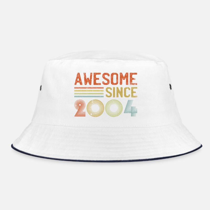 Retro 2000s Inspired Celebratory Design Bucket Hat
