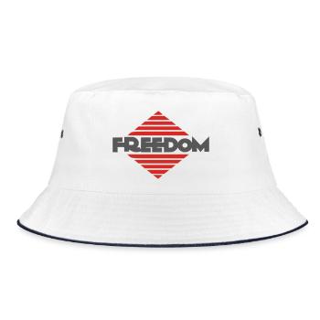 Design Graphique freedom - Bob - blanc/marine - Devant