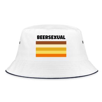 Beersexual  - Bob - blanc/marine - Devant