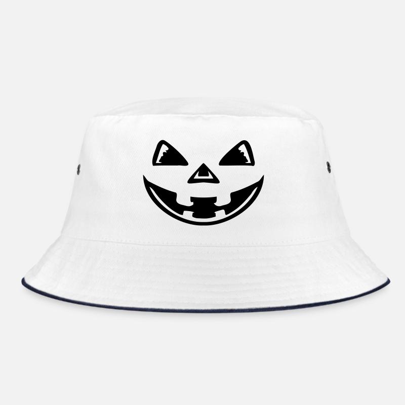 Visage de citrouille Halloween Sourire effrayant Jack Fun Bob