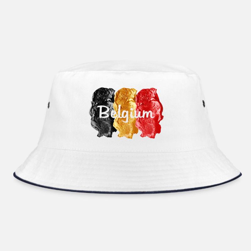 Belgian flag Bucket Hat