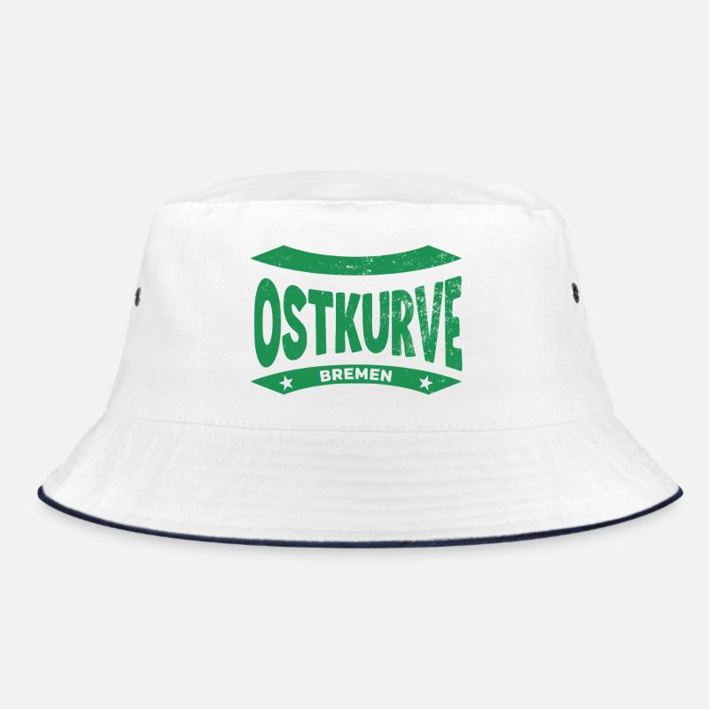 Sweat à capuche Brême Stadium Ostkurve, vert-blanc FOREVER Bob
