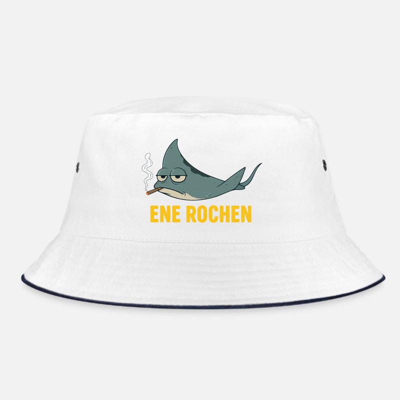 ENE ROCHEN Meme Raucher Spruch Zigaretten Bucket Hat