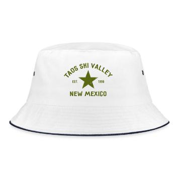 Taos Ski Valley - New Mexico - USA - America - Bucket Hat - white/navy - Front