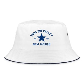 Taos Ski Valley - New Mexico - USA - America - Bucket Hat - white/navy - Front